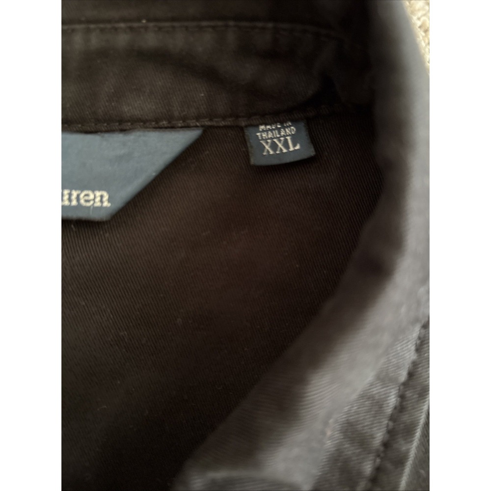 Polo Ralph Laure Black Cotton Vtg 90's Bomber XXL - Picture 10 of 13